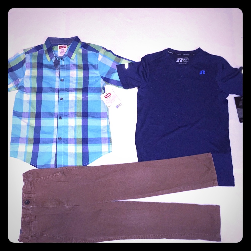 Lot of boys clothing. Some NWT.